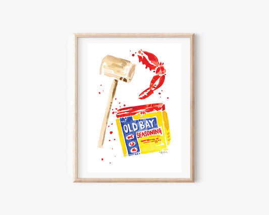 Crab Feast Print