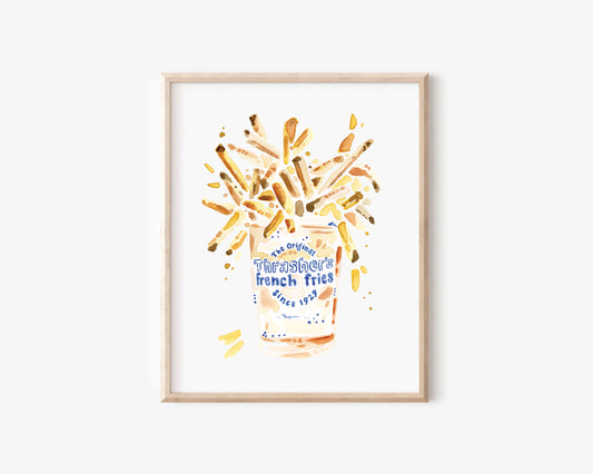 Thrashers French Fries Print