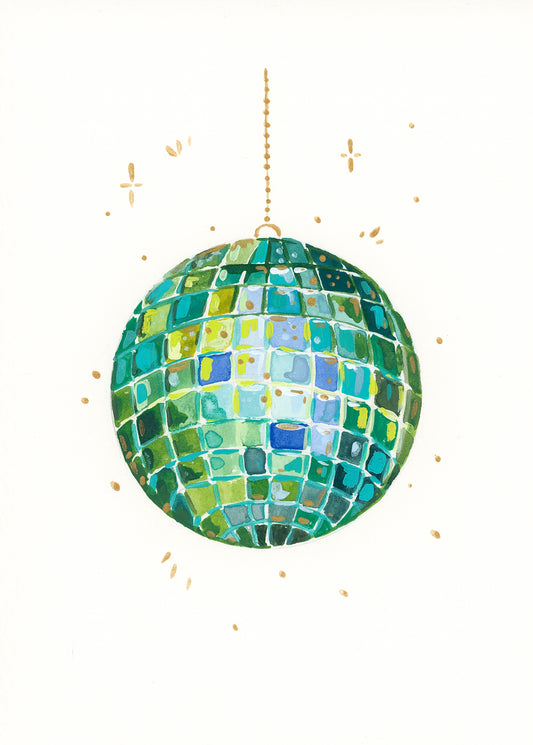 Disco Ball Green