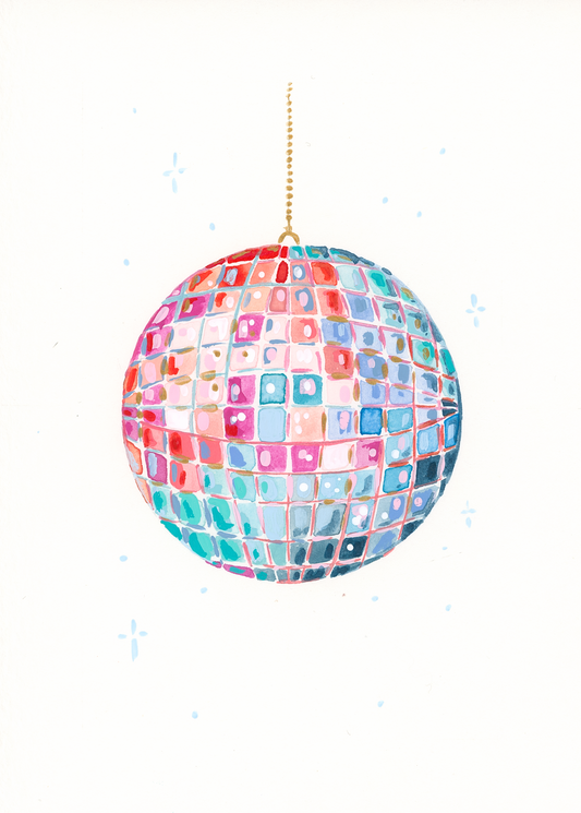 Disco Ball Teal