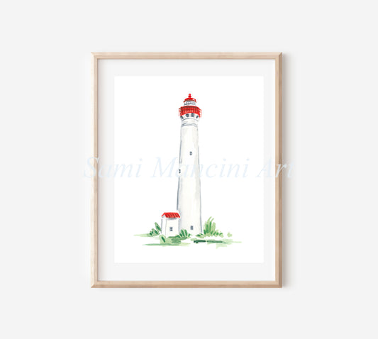 Cape May Lighthouse Print