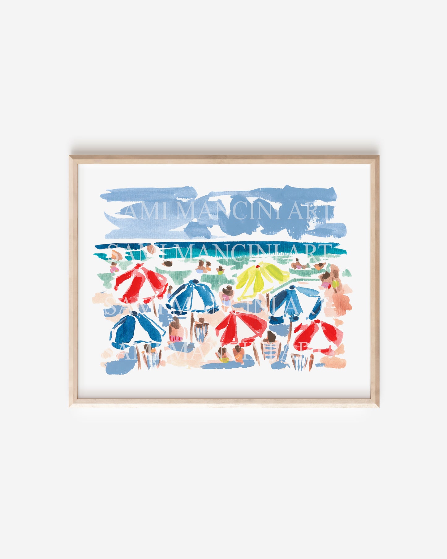 Endless Summer Watercolor Art Print
