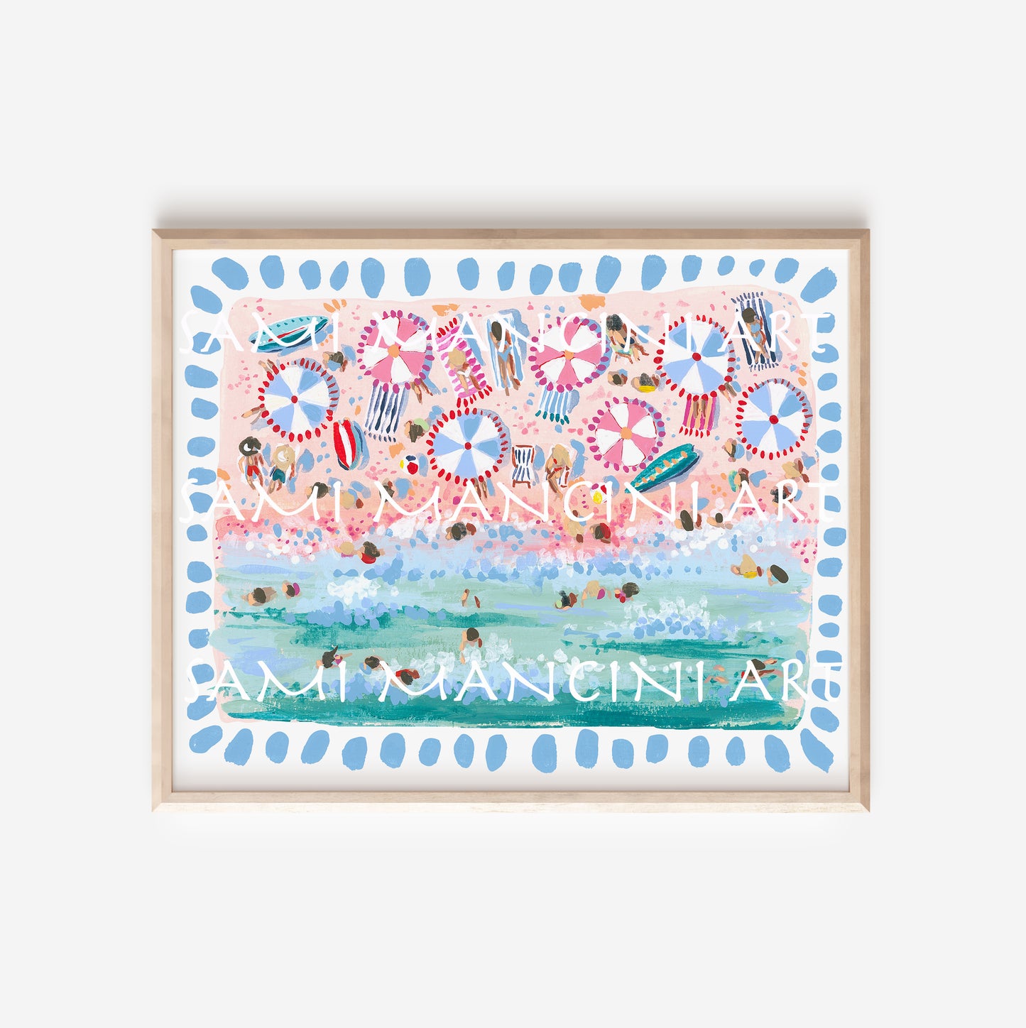 Half Beach Print