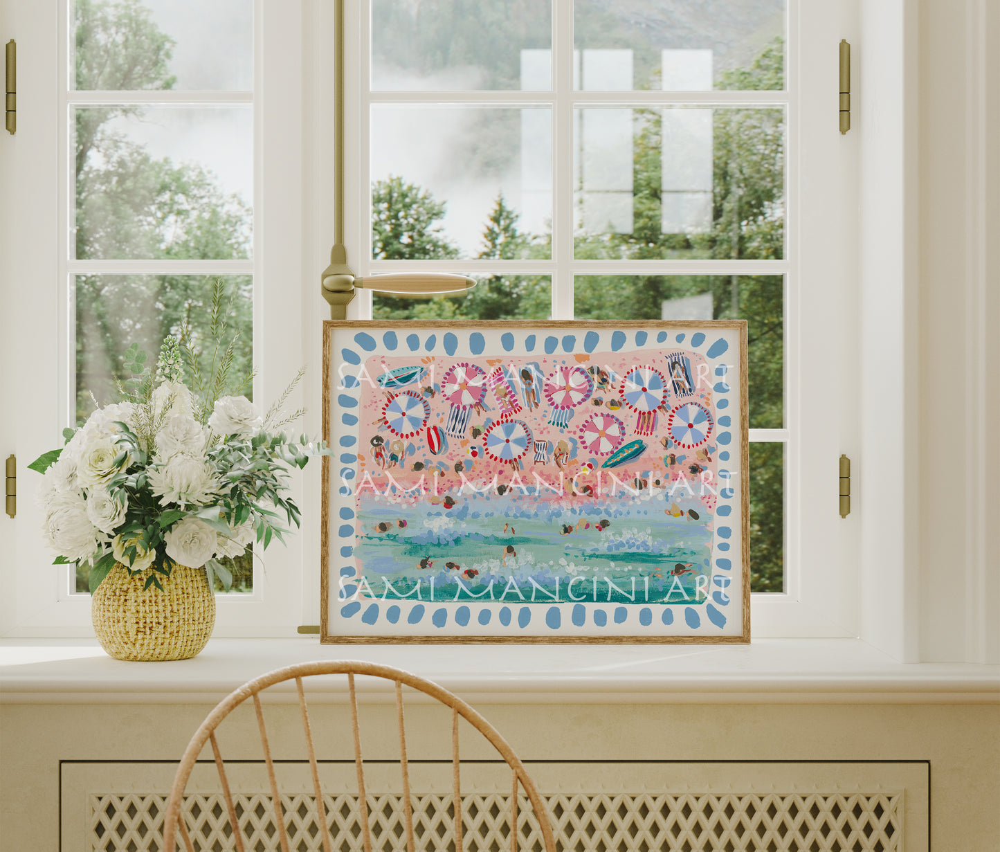 Half Beach Print