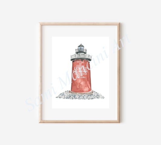 Lewes Lighthouse Print