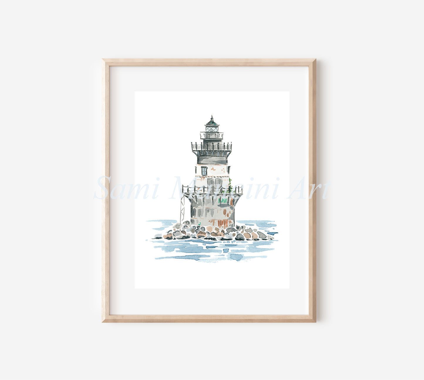 Orient Point (The Coffee Pot) Lighthouse Art Print