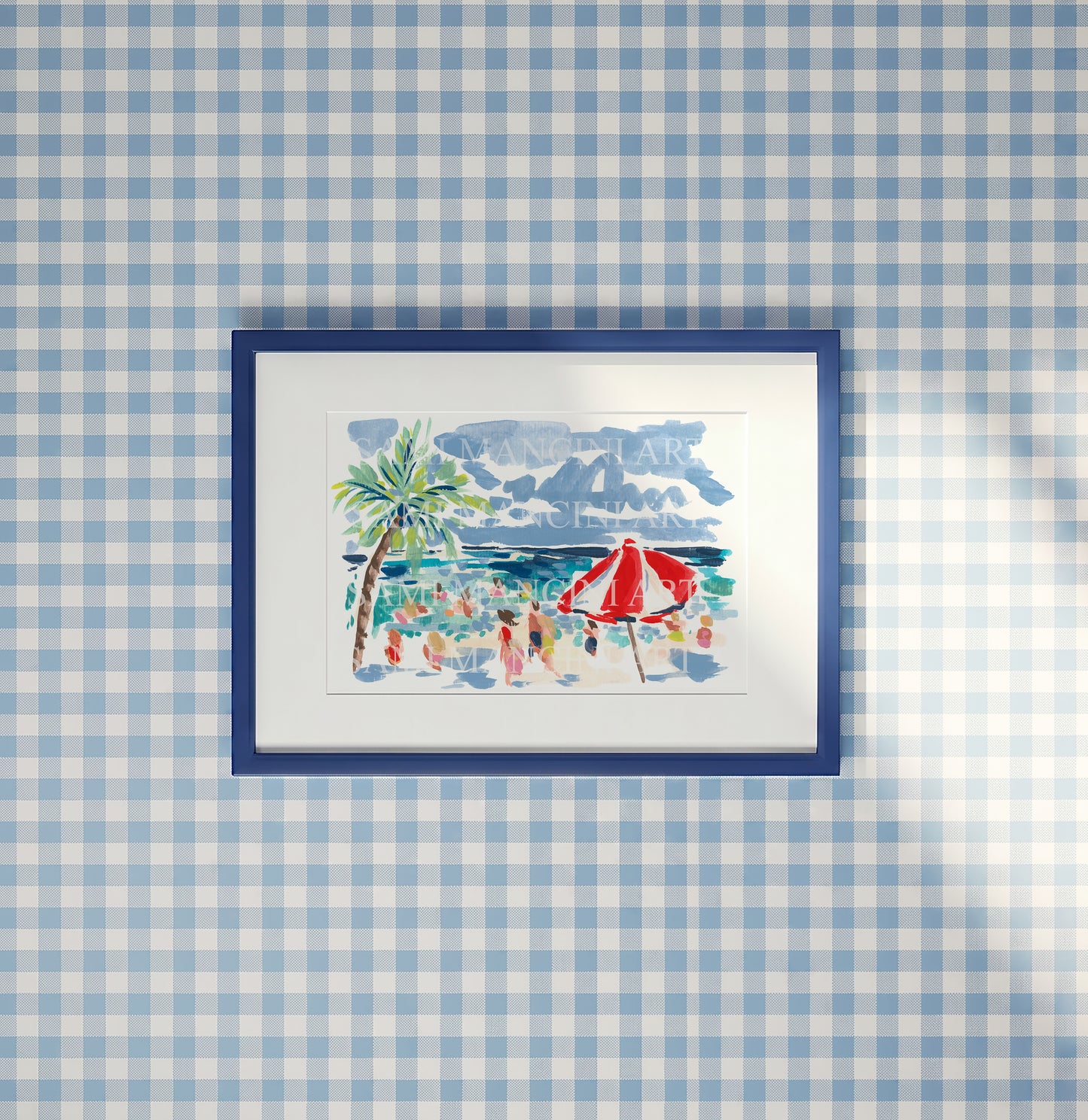 Out Of Office Watercolor Art Print