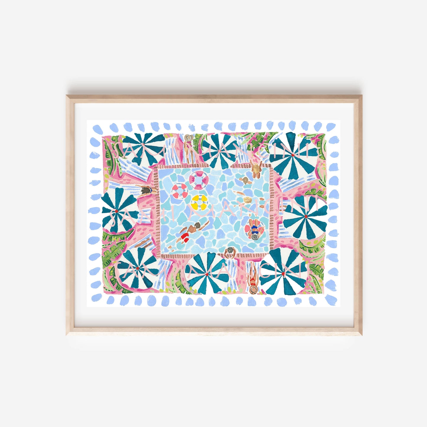 Pool Days Print