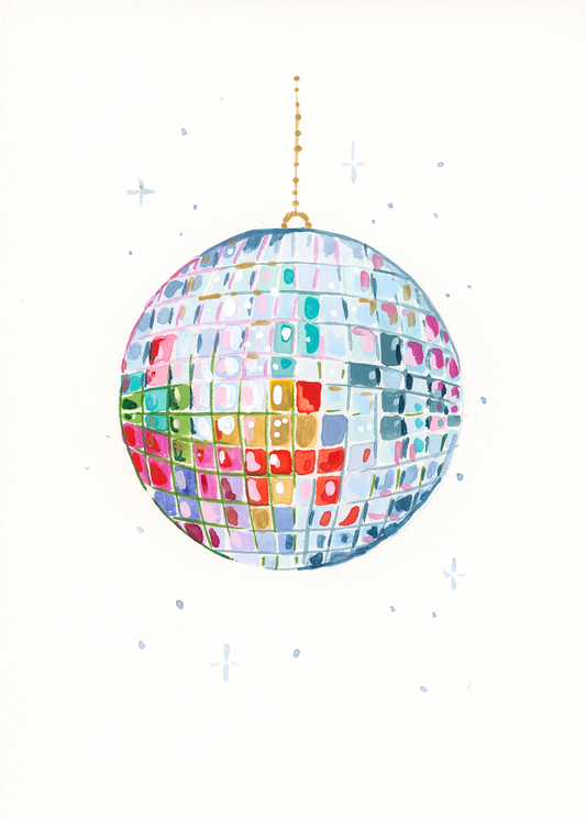 Disco Ball Blue